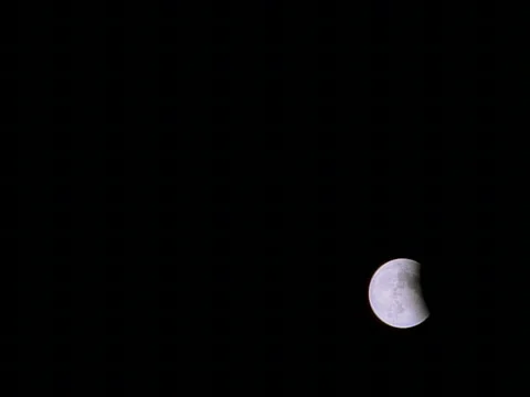 Eclipse Moonrise 640x480 Video stock 535273
