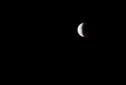 Eclipse Moonrise NTSC Stock Footage 535258
