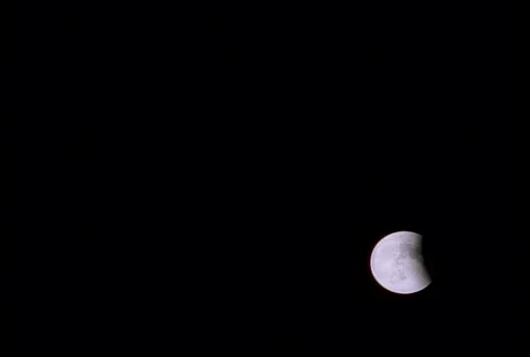Eclipse Moonrise NTSC Video stock 535274