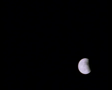 Eclipse Moonrise PAL Video stock 535275
