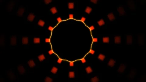 Eclipse Ring of Fire Background with Triangular Corona Stock Footage 343387407
