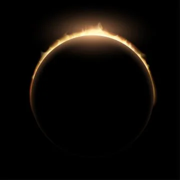 Eclipse.  Stock illustration. Stock-Illustration