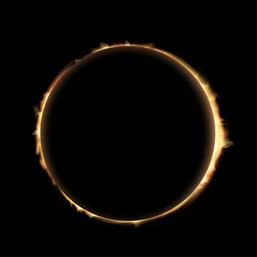 Eclipse. Stock illustration. Stock Illustration