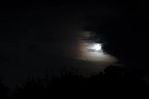 Eclipse of the sun as a background Stock Photos