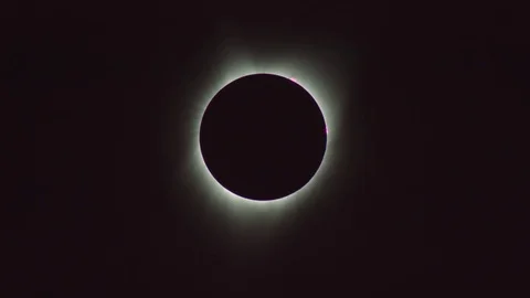 Eclipse totality corona Stock Footage 83187692
