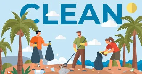 Eco activism. Protecting environment is dance ecological responsibility Stockillustratie