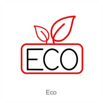 Eco and environment icon concept Stock Illustration