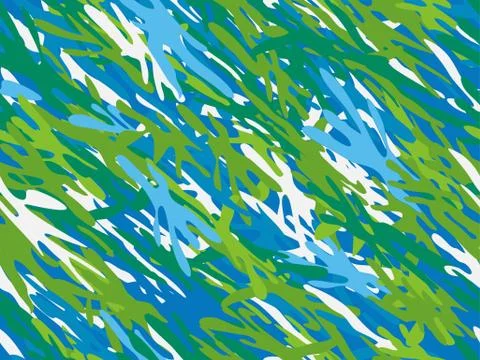 Eco Angular Seamless Camouflage VECTOR Stock Illustration