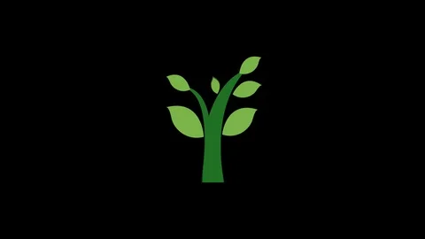 Eco Animated Icons Stock Footage