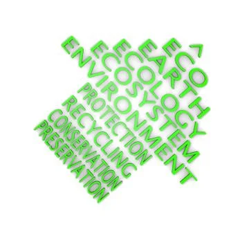 Eco arrow Ilustración de archivo