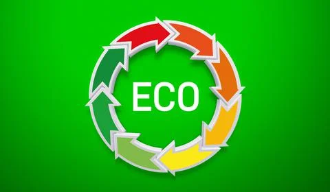ECO ARROW Stock Illustration