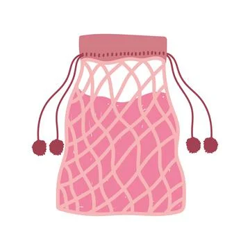 Eco bag cosmetics Stock Illustration