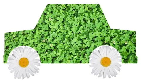 Eco car Stock Photos
