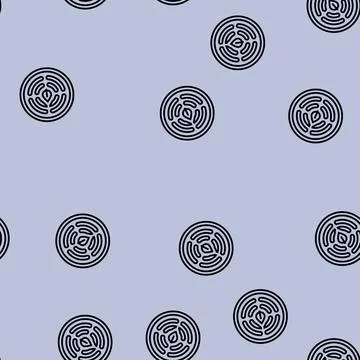 Eco ceramic coating product label caution line seamless pattern Stock Illustration