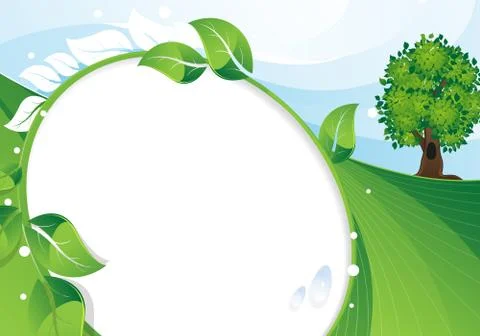 Eco concept  background Stock Illustration