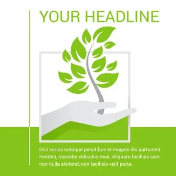 Eco concept Stock Illustration