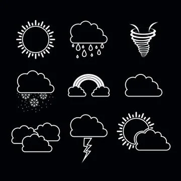 Eco design over black background vector illustration Stock Illustration