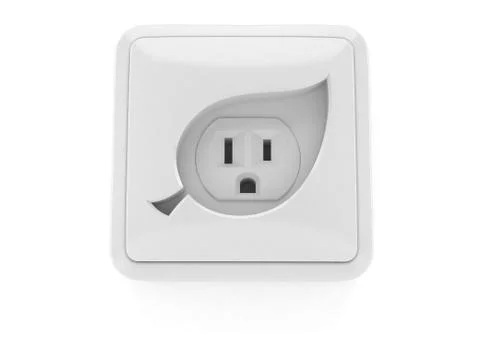 Eco electricity concept Stock Illustration