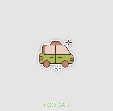 Eco Energy logo Stock Illustration