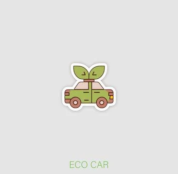 Eco Energy logo Stock Illustration