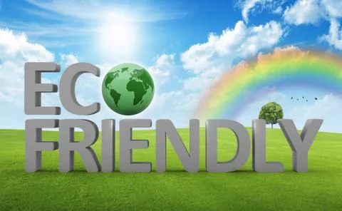 Eco-freindly concept Stock Illustration