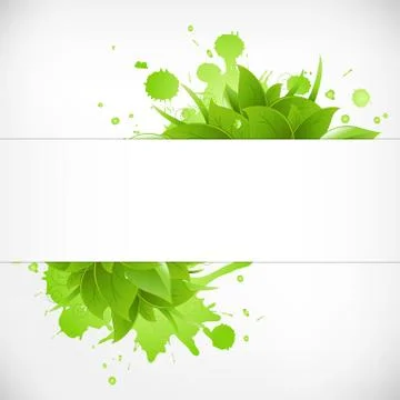 Eco friendly background Stock Illustration