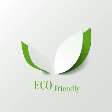 Eco friendly background Stockillustratie