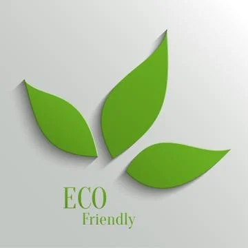 Eco friendly background Stock Illustration