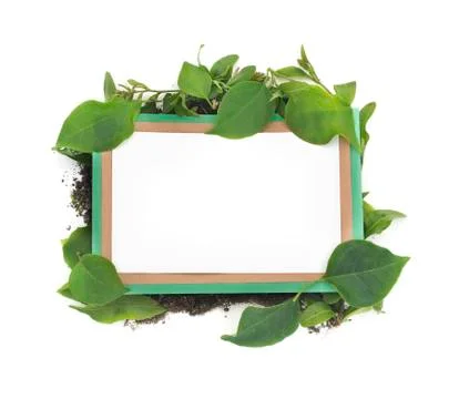 Eco Friendly Blank Message Stock Photos