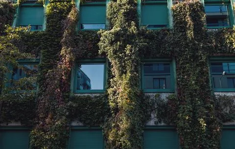 Eco-friendly building Stock Photos