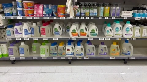 Eco-Friendly Cleaning Products Stock-Footage 171192857
