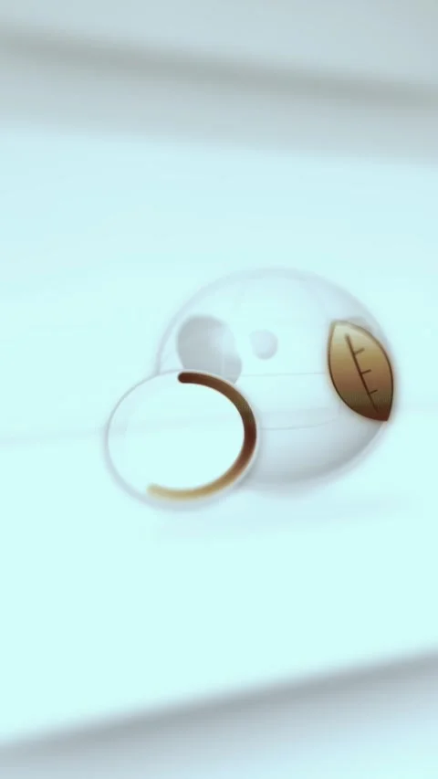 Eco Friendly Computer Mouse with Leaf Energy Concept Stock Footage 340560844