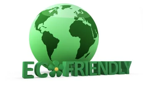 Eco Friendly Concept. Stock Illustration