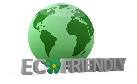 Eco Friendly Concept. Stock Illustration