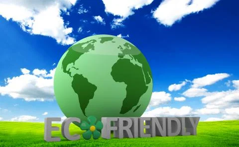 Eco Friendly Concept. Stock Illustration