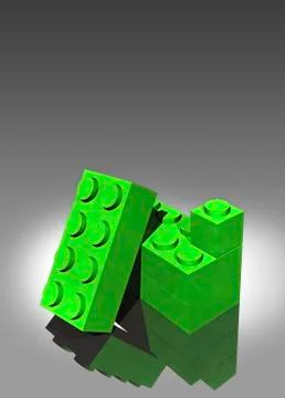 Eco-friendly construction, artwork Stock Illustration