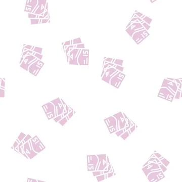 Eco friendly detergent glyph vector seamless pattern Illustrazione stock