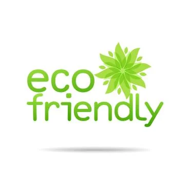 Eco Friendly Environment design Stock Illustration