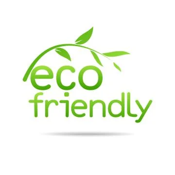Eco Friendly Environment design Stock Illustration