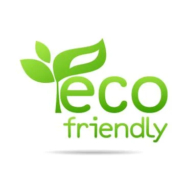 Eco Friendly Environment design Stock Illustration