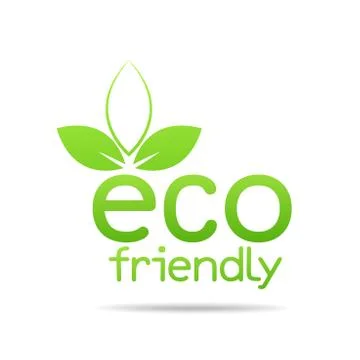 Eco Friendly Environment design Stock Illustration