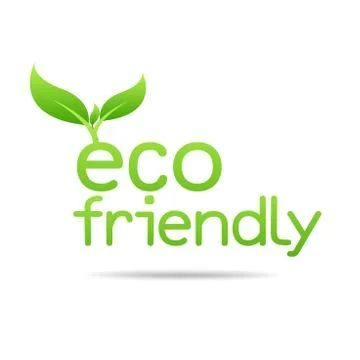 Eco Friendly Environment design Stock Illustration