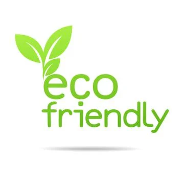 Eco Friendly Environment design Stock Illustration