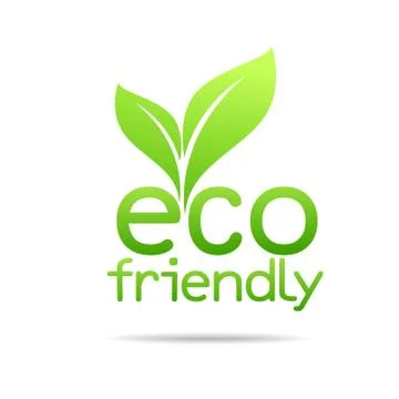 Eco Friendly Environment design Stock Illustration