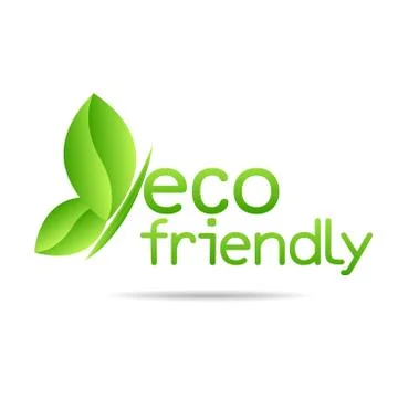 Eco Friendly Environment design Stock Illustration