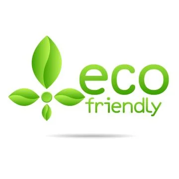 Eco Friendly Environment design Stock Illustration