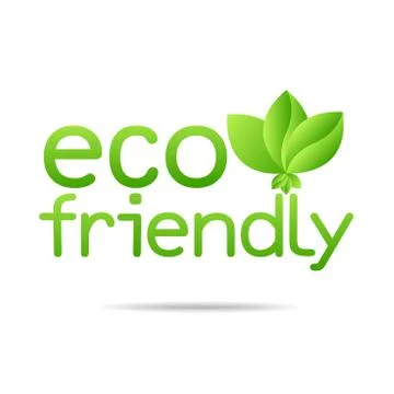 Eco Friendly Environment design Stock Illustration