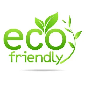 Eco Friendly Environment design Stock Illustration