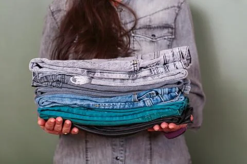 Eco-Friendly Fashion Stack Stock Photos