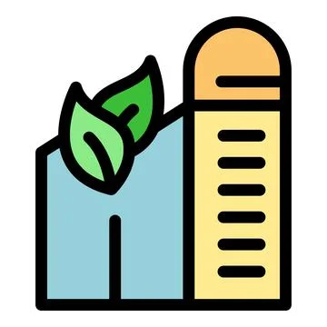 Eco friendly grain storage silo promoting sustainable agriculture and farmi.. Stock Illustration